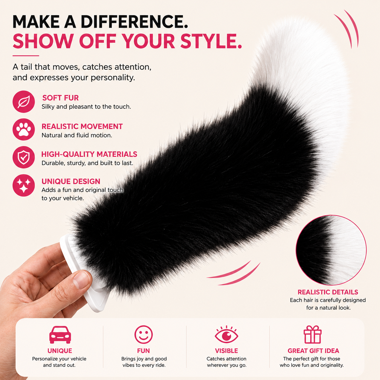 animated tail