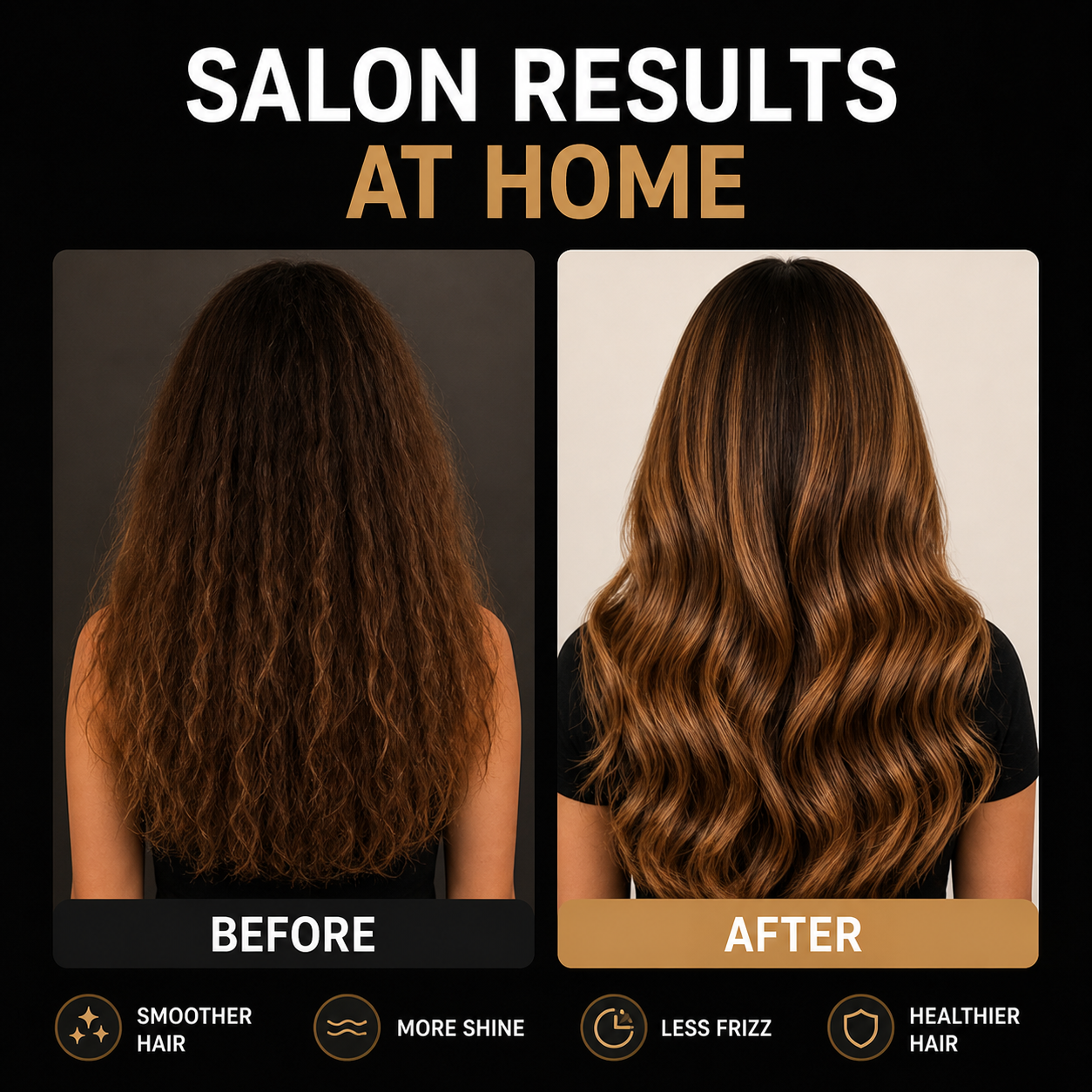Professional brush with blow function 5 in 1