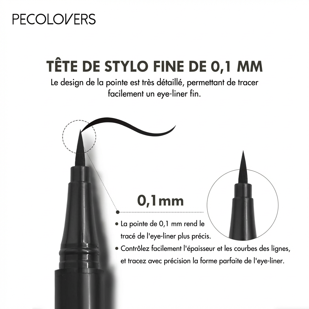 Eyeliner Liquide Waterproof x5