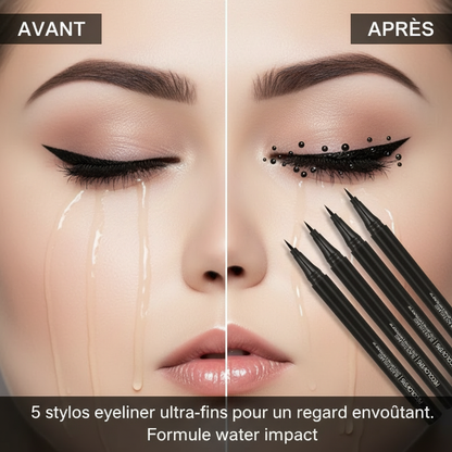 Eyeliner Liquide Waterproof x5